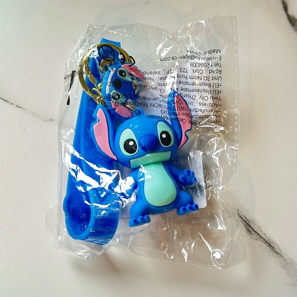 Stitch Cute Doll Keyring Ornament Key Chain Pendant Kids Toys Gifts - Picture 2 of 10